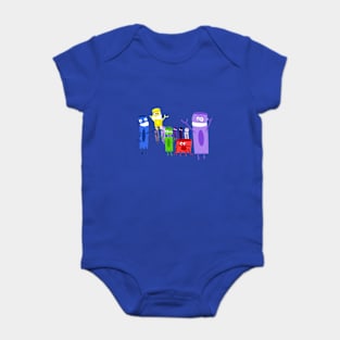 Crayon Party Baby Bodysuit